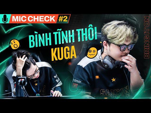 MIC CHECK #2: SGP VS FW: BÌNH TĨNH THÔI KUGA | AIC 2024