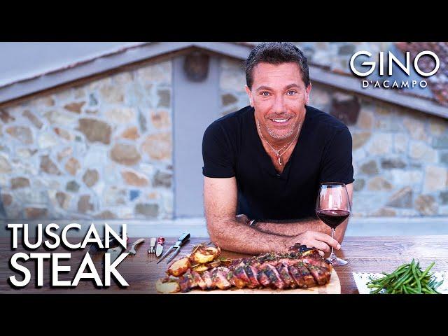 How To Cook A Tuscan Fiorentina Steak | Gino D'Acampo