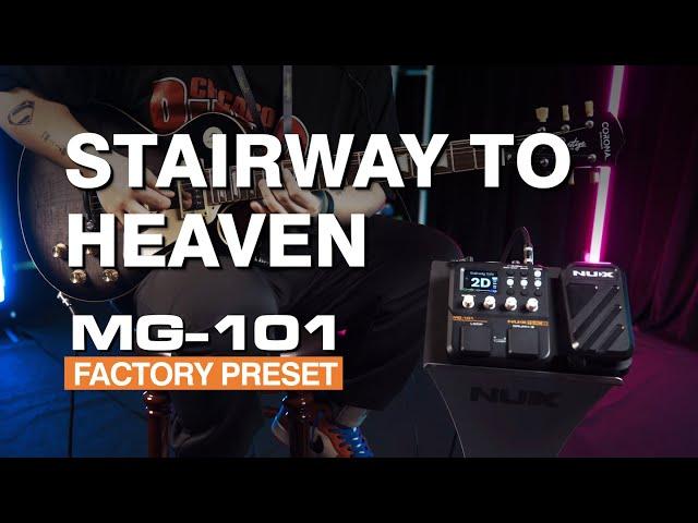 "Stairway to Heaven" Solo | NUX MG-101 Factory Presets Demo