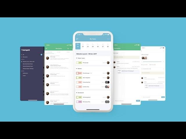TeamGantt Mobile App