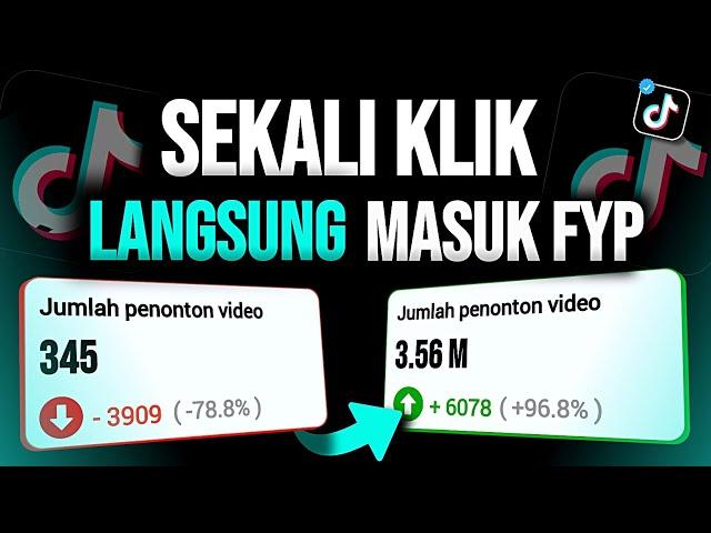 SEKALI KLIK LANGSUNG FYP !! - cara fyp tiktok 2024