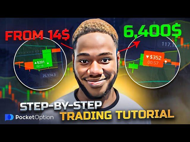 14$ to 6,4k$ Ideal for Beginners! Pocket Option Trading Strategy