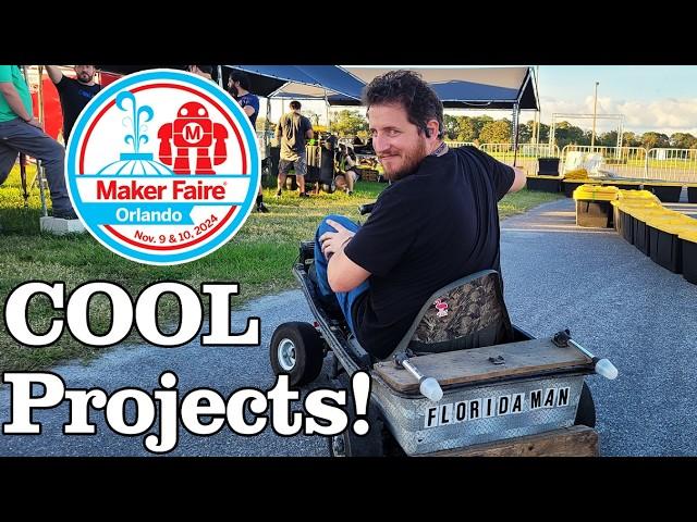 Top 12 AWESOME Projects At Maker Faire Orlando 2024!