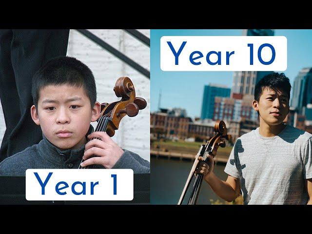 10 Years Cello Progress