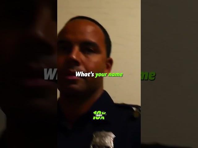 Cops refuse to identify themselves after knocking on man’s door 