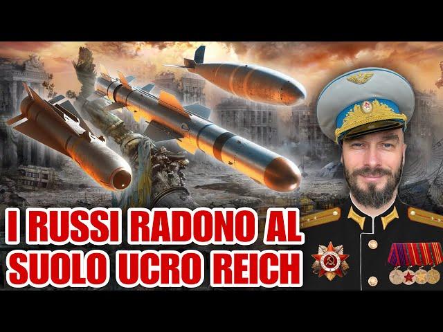 I russi radono al suolo Ucro Reich. 17 novembre 2024.