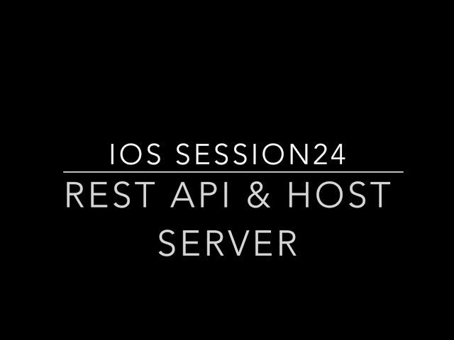 Learn iOS Tutorial 24 - Make own server, Rest API, Server Call & Json Data