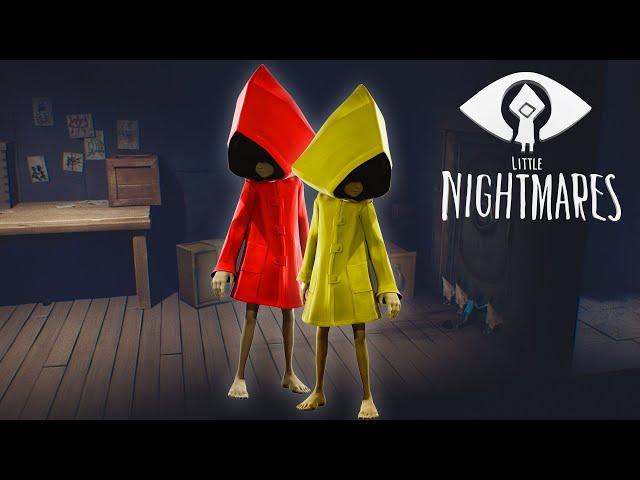 ЖЕЛТЫЙ ПЛАЩИК - КРАСНЫЙ ПЛАЩИК. Little Nightmares #1 [Хоррор Перед Сном]