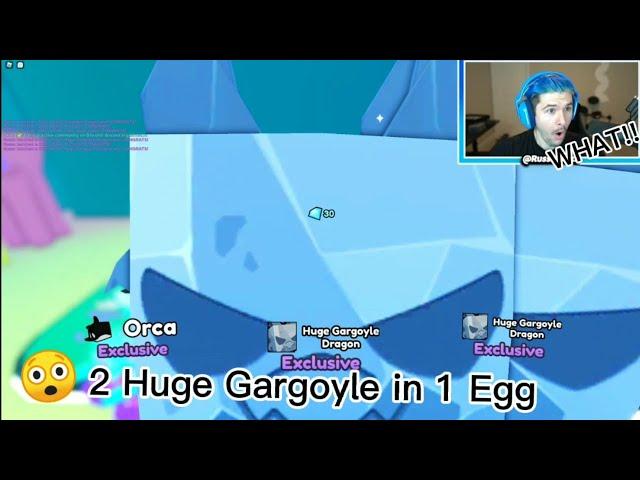 RUSSO *HATCHES* 2 HUGE GARGOYLE DRAGON IN 1 EGG!!