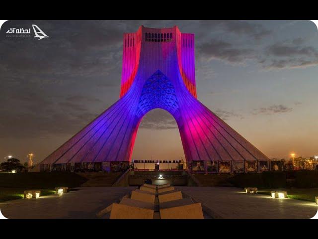 Azadi Tower, 360 degree video of the most spectacular areas of the world ( Iran )