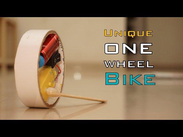 How To Make Unique One Wheel Electric Bike | Indian LifeHacker