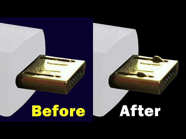 How to fix loose phone charger cable | Easy and effective method