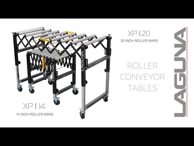 All-New XP|14 & XP|20 Flexible Roller Conveyor Tables