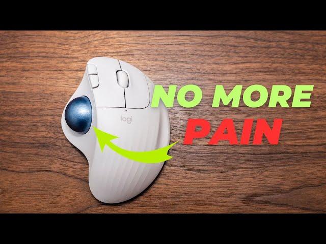 Logitech Ergo M575 Review: How This Mouse Eliminated My Wrist & Back Pain