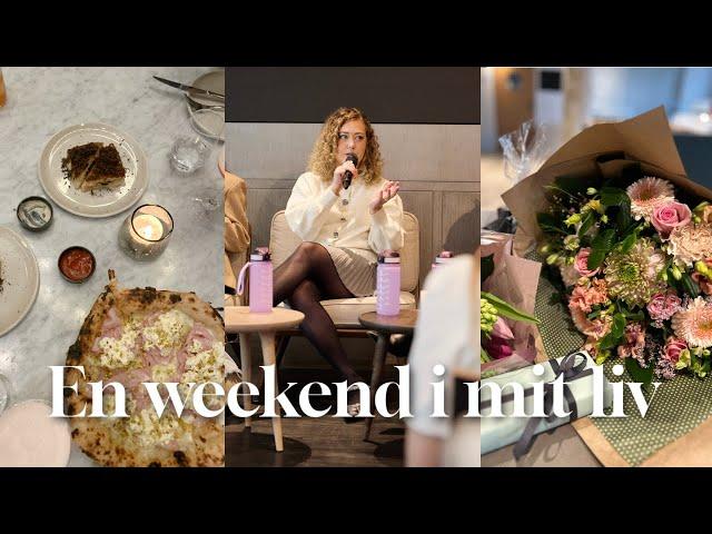 Weekend Vlog | Busigirl Career Club, min hudplejerutine, food recs & en giveaway!