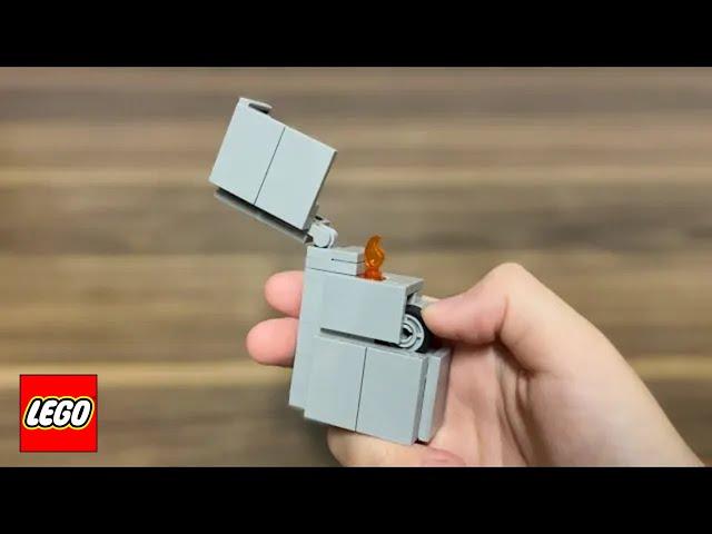 How to Build a Working Lego Lighter!