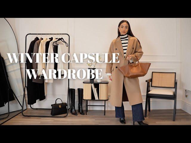 WINTER CAPSULE WARDROBE 2024 | MUST HAVE ESSENTIALS FOR WINTER, WINTER OUTFITS