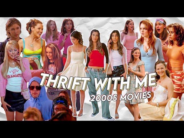 thrifting outfits from ICONIC 2000's movies  mean girls, 13 going on 30 + freaky friday!