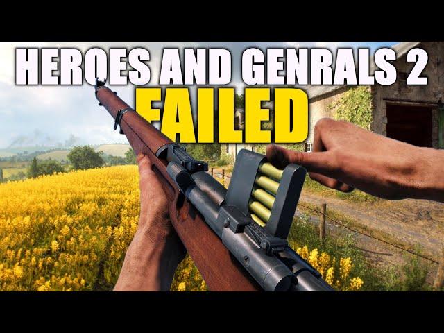 Heroes and Generals 2 Failed