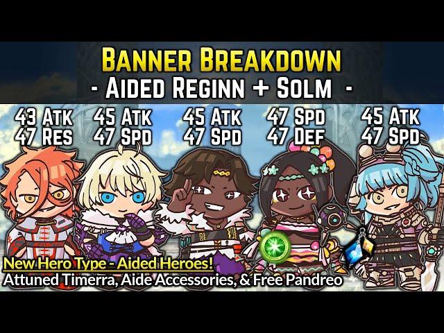 Aided Reginn, Attuned Timerra, Fogado, & Merrin (Free Pandreo Rewards!) | Banner Breakdown