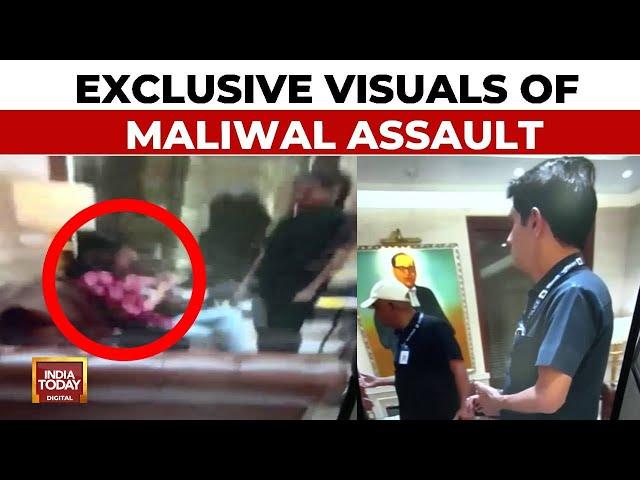 Swati Maliwal Assault Video Goes Viral | Exclusive Visuals Of Brutal Assault On Swati Maliwal