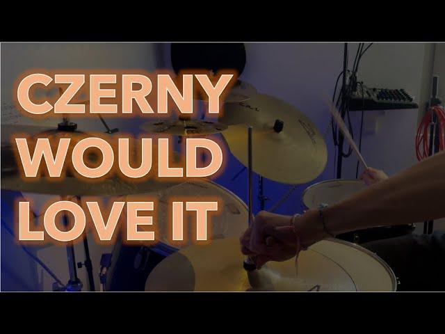 CLASSICAL MUSIC WITH DRUMS - CZERNY (etude no.50 op.740)