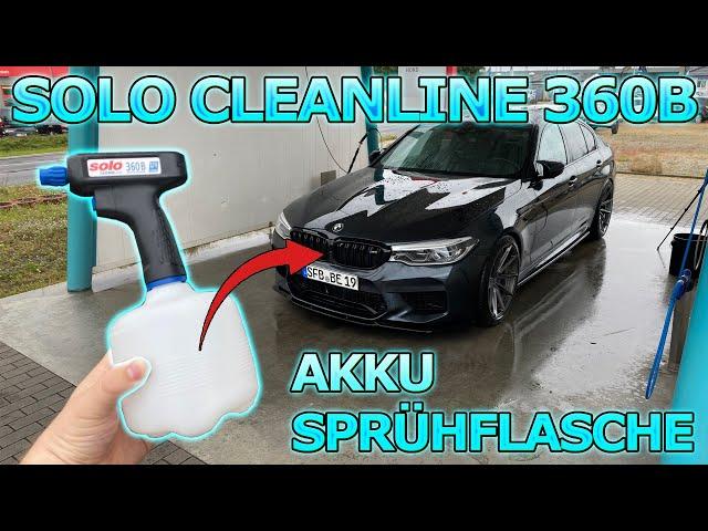 Einfach Smart! SOLO CLEANLine Akku-Drucksprüher 360B im Test - Vorreiniger einfach aufsprühen