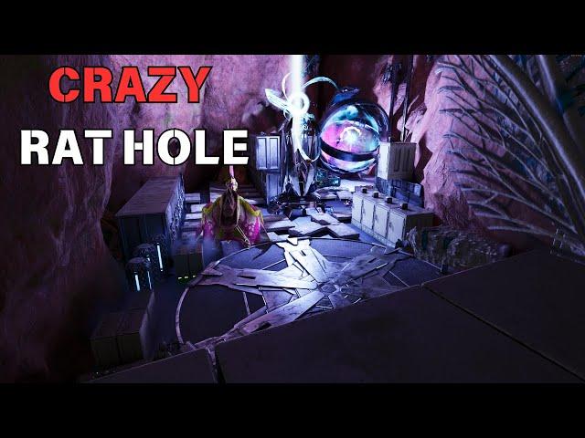 Unraidable Rat hole center ! Xiphactinus Is OOOOOP ! Ark official pvp