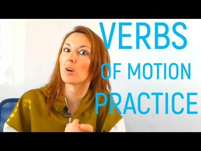 LET'S PRACTICE RUSSIAN VERBS OF MOTION - бежать, носить, лететь, плыть, возить