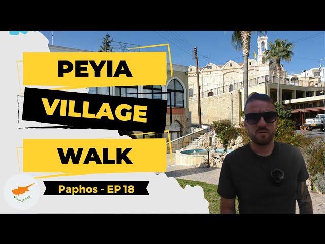 Peyia Village or Pegeia Village? Join Me As I Walk Around The Village (Our New Cyprus Home) EP18