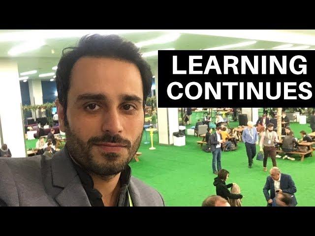 The learning should never stop