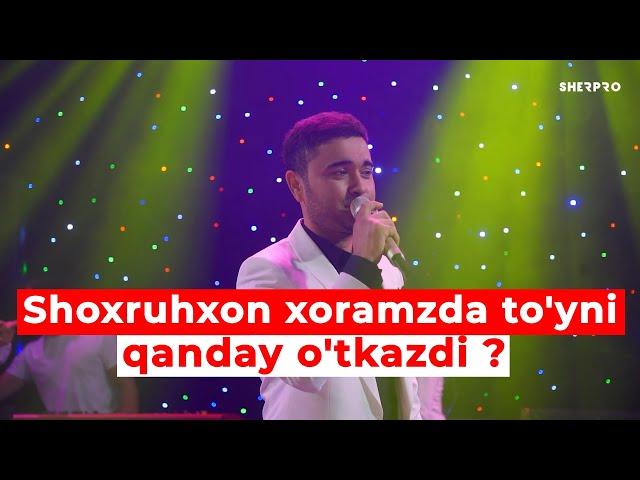 Shoxruhxon xoramzda to'yni qanday o'tkazdi ?