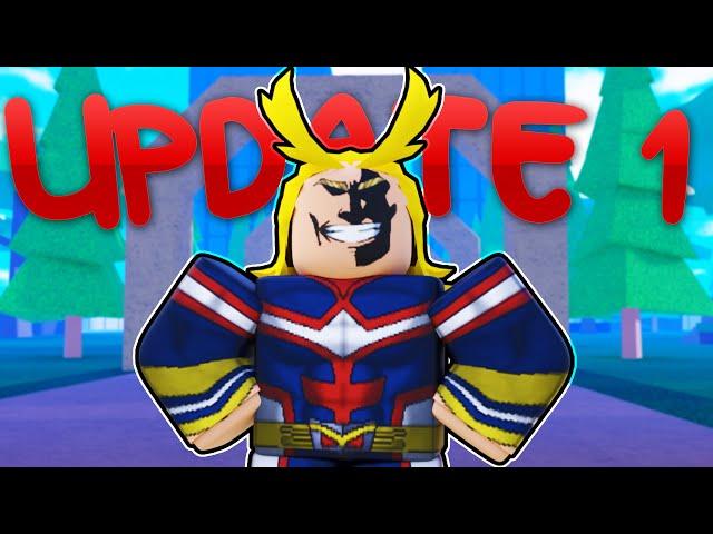 This Anime Fighting Simulator X UPDATE 1 is CRAZY... (Roblox)