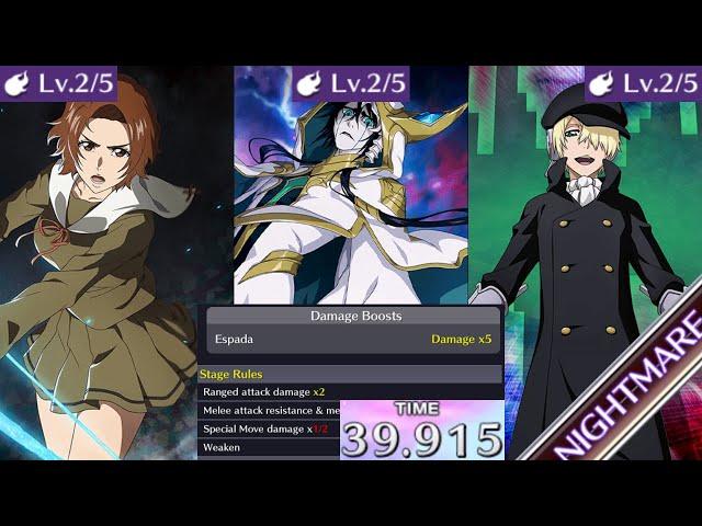 39.915 Ranged Espada Nightmare Guild Quest ~ Bleach Brave Souls