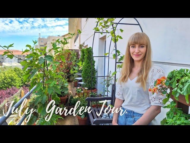 July Container Garden Tour | Shady Garden Inspiration