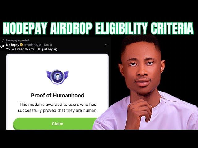 Nodepay Airdrop Eligibility Criteria And How To Earn More Airdrop Points.