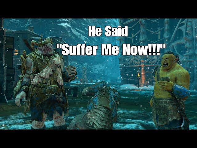 Orcs Talking About How They Were Dominated!!! - Shadow Of War