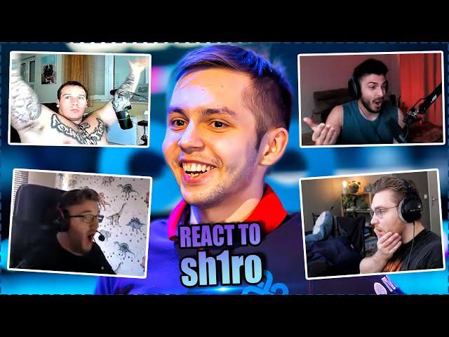 CS GO PROS & CASTERS REACT TO SH1RO UNREAL PLAYS