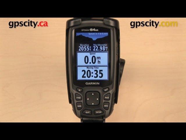 Garmin GPSMAP 64 Series: Trip Computer with GPS City