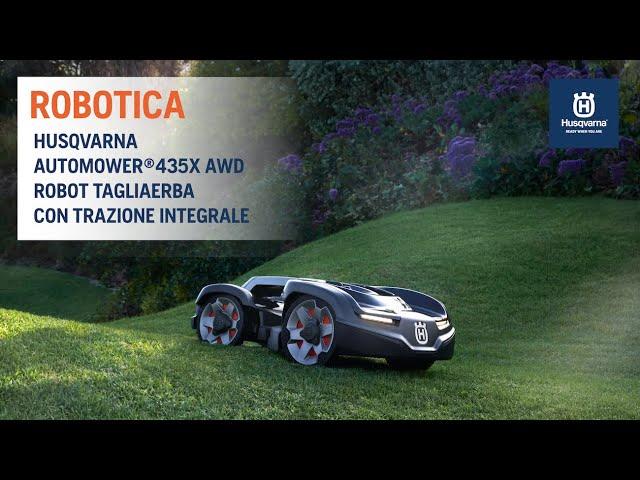 Husqvarna Automower® 435X AWD: il robot tagliaerba con trazione integrale