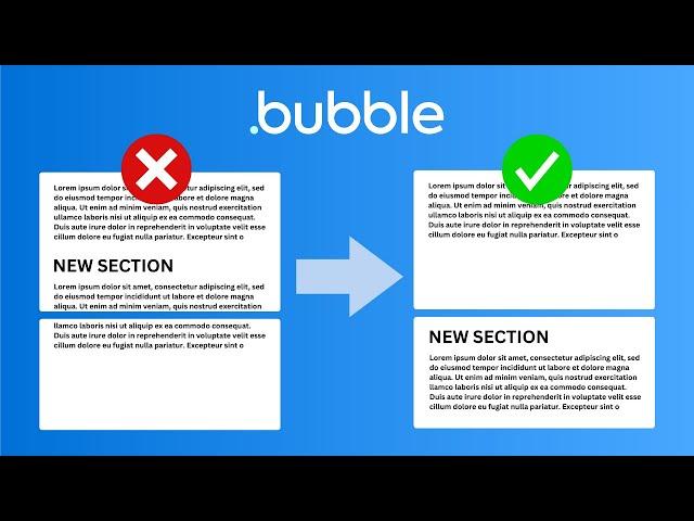 PDF Page Breaks - Bubble.io Tutorial