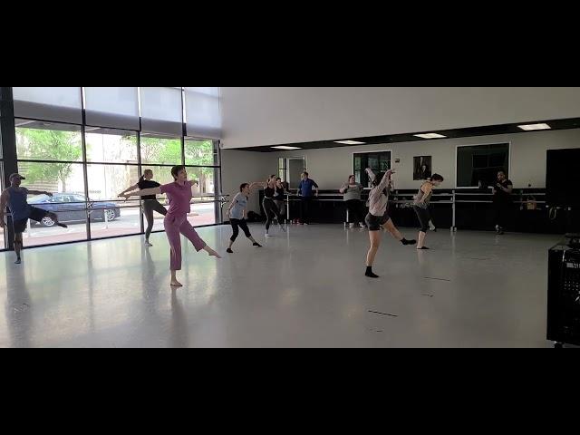 #contemporarydance class for adults - Beginner Level #danceclass #choreography Ballet Austin Studio