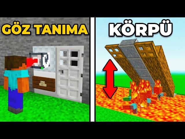 Evinizi Korumanın 10 AKILLICA Yolu ! [Minecraft]