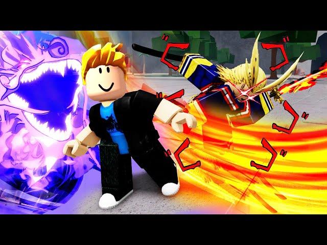 The Strongest Battlegrounds : Noob Bacon Destroys Toxic Player!  Roblox Animation