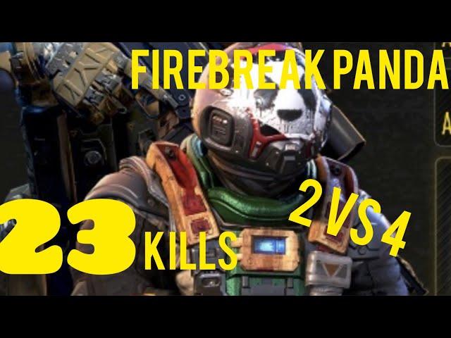 CALL OF DUTY MOBILE BATTLE ROYALE GAMEPLAY DYO VS SQUAD FIREBREAK PANDA