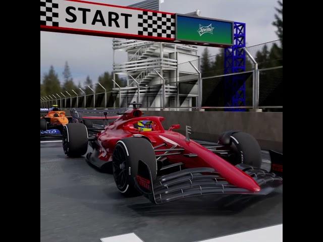 F1 car with Pieter  #3D #Blender #Animation