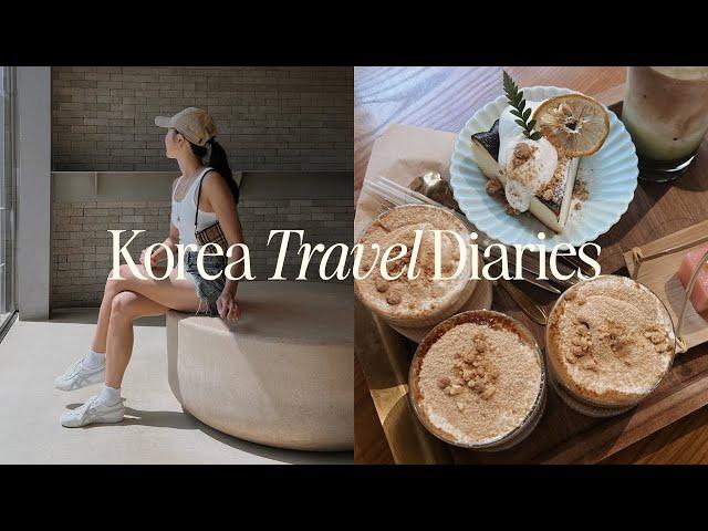 Korea Travel Diaries | exploring Seoul with the fam , cafe hopping, night market