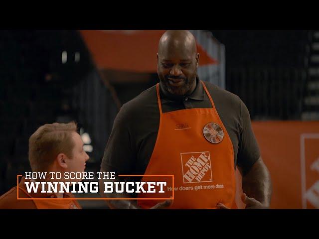 How to Score the Winning Bucket – Tips from the Tool @SHAQ | The Home Depot