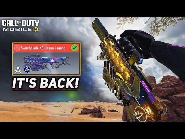 Mythic Switchblade X9 - Neon Legend is finally back!