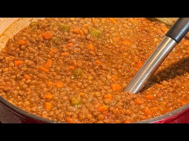 Everyone Should Eat More Lentils this Winter! New Delicious Lentil Soup Recipe REVEALED!